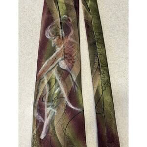 J Garcia Duck Worm Alarm Collection Thirty Four 100% Silk Mens Necktie 59x4